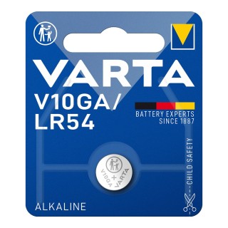 varta pila varta lr54 - v10ga 1.5v alkalina (blister 1 unid.) 11,6x3,0mm