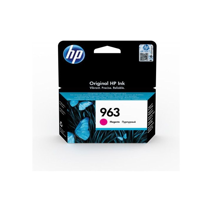 hp 963 cartucho de tinta hp963 magenta (3ja24ae)