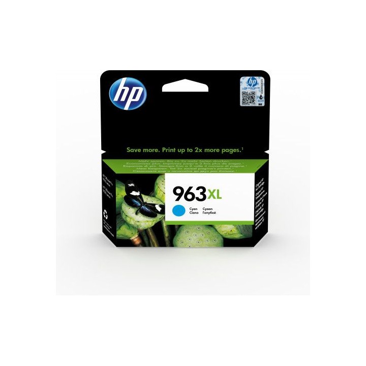 hp 963xl cartucho de tinta hp963xl cian (3ja27ae)