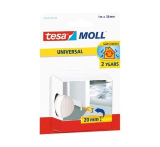 burlete espuma tesa universal puertas 38mm bl