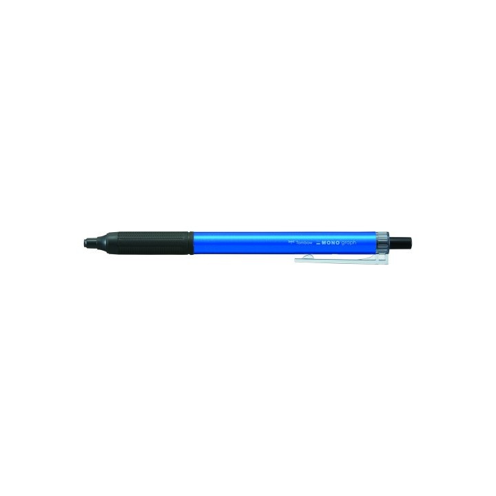 tombow boligrafo mono graph lite tinta aceite baja viscosidad. cuerpo azul. tinta negra. tombow bc-m