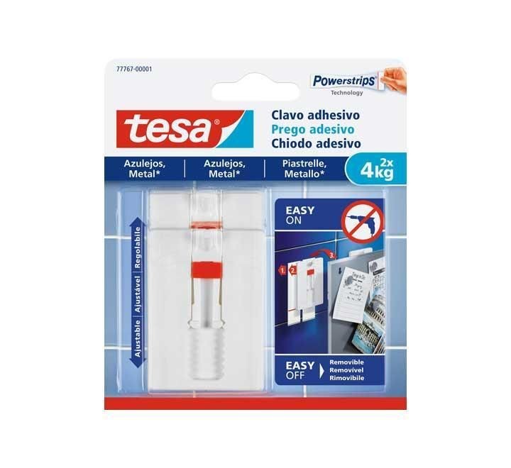bl. 2 clavo adh. tesa 4kg azulejos+metal ajust