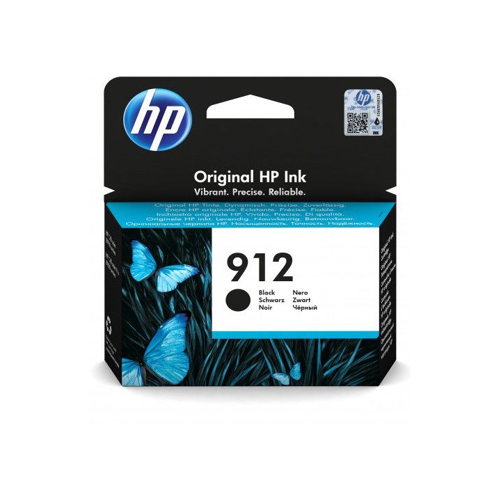 hp 912 cartucho de tinta hp912 negro (3yl80ae)
