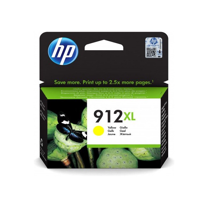 hp cartucho tinta 912xl amarillo (3yl83ae)