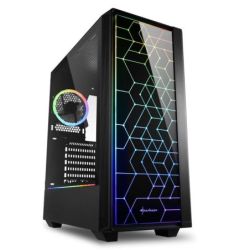 Caja Sharkoon Rgb Lit 100...