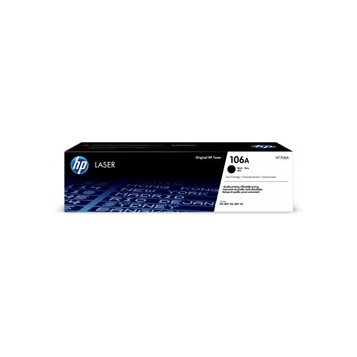 hp hp 106a toner hp106a negro (w1106a)
