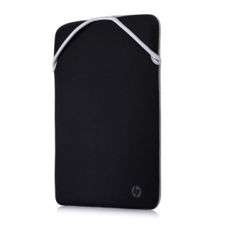 hp funda hp reversible para portatil 14.1 pulgadas negro -  plata