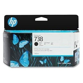 hp hp designjet 738 cartucho negro 130ml