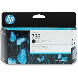 hp hp designjet 738 cartucho negro 130ml