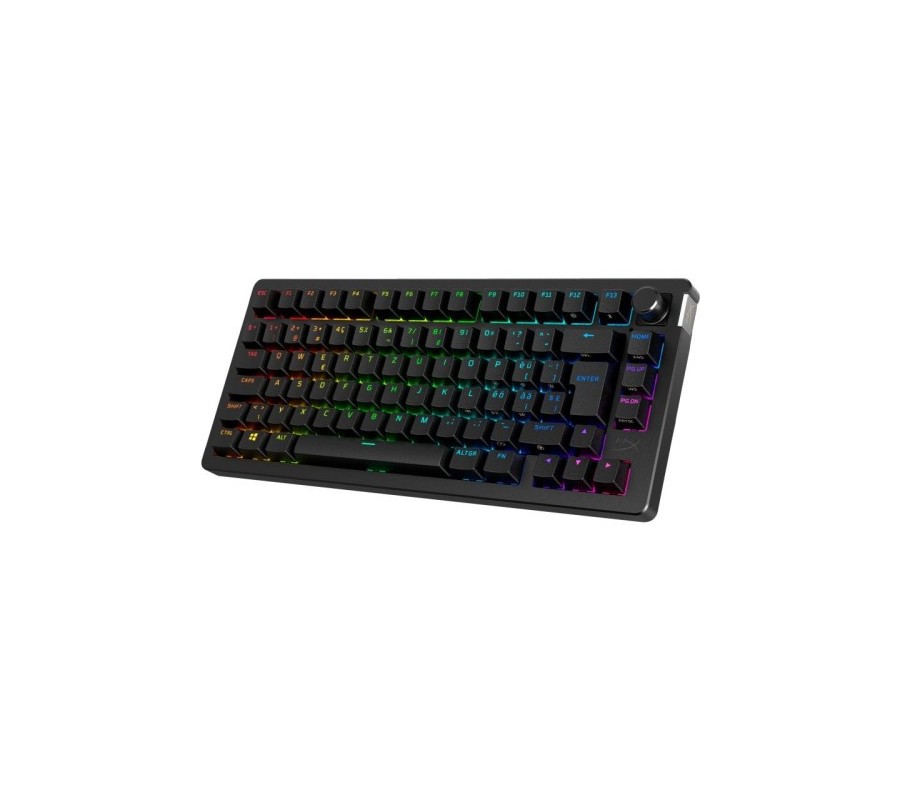 hyperx hp teclado gaming hyperx alloy rise 75 inalambrico
