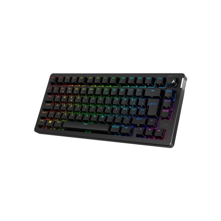 hyperx hp teclado gaming hyperx alloy rise 75 inalambrico