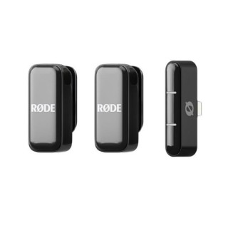 microfono wireless rode  micro l black lightning 21h battery gainassist 21dba 73db