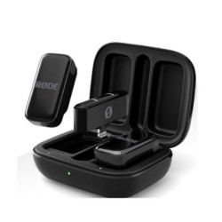 microfono wireless rode  micro l black lightning 21h battery gainassist 21dba 73db