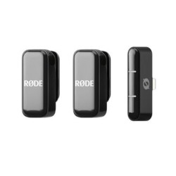 microfono wireless rode  micro l black lightning 21h battery gainassist 21dba 73db