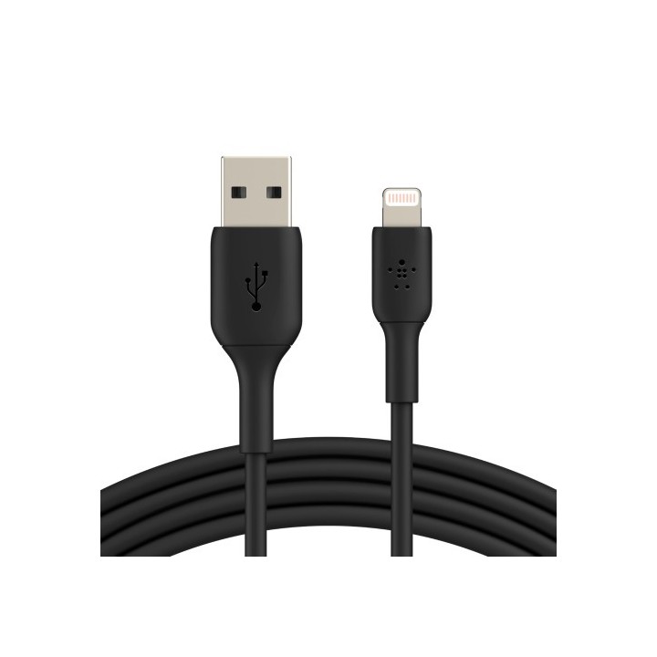 belkin belkin caa001bt1mbk cable de conector lightning 1 m negro