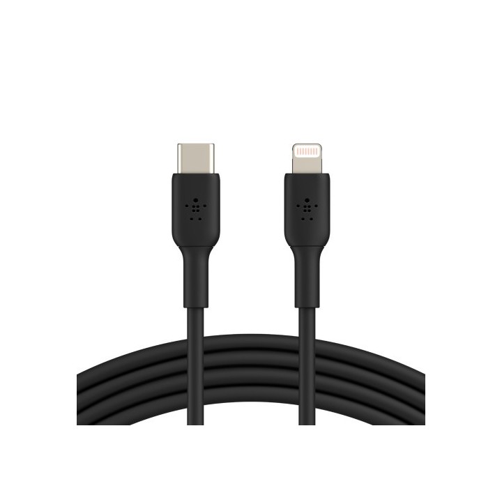 belkin belkin caa003bt1mbk cable de conector lightning 1 m negro