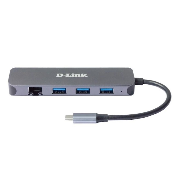d-link dub-2334 5-in-1 usb-c hub gbe/pd