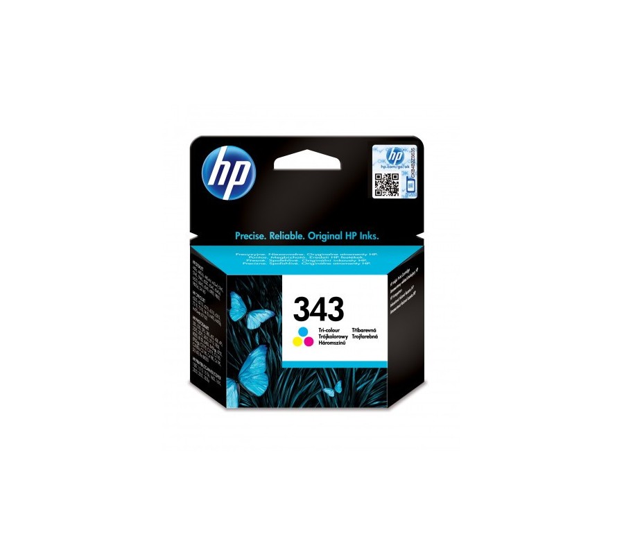 hp hp 343 cartucho de tinta hp343 tricolor (c8766ee)