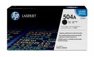 hp hp 504a toner hp504a negro (ce250a)