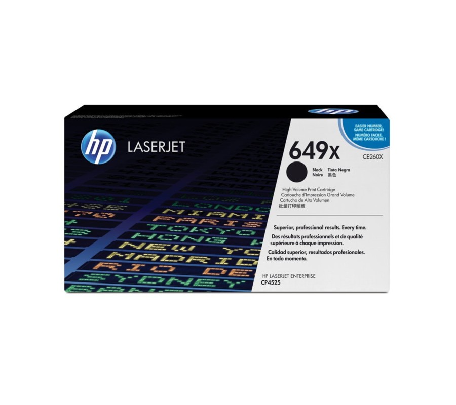 hp toner hp 649x negro
