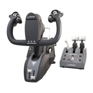 thrustmaster thrustmaster tca y pack boeing xbox series et pc (joystick , manette des gaz , p gris u