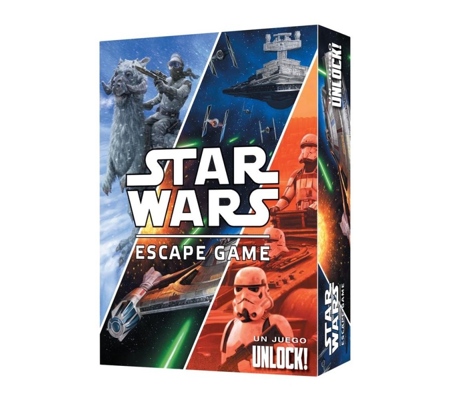 juegos juego de mesa asmodee star wars escape game