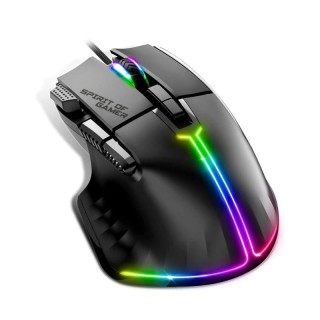 spirit of gamer raton souris pro m5 negro