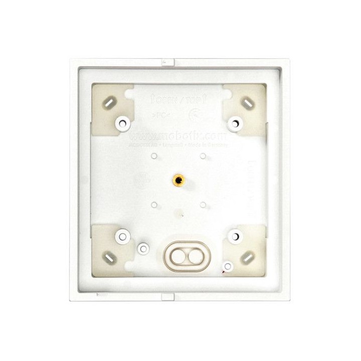 mobotix single on-wall-housing, white  (p/n:mx-opt-box-1-ext-on-pw)