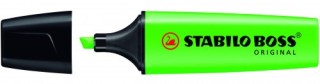stabilo marcador fluorescente boss original trazo 2/5mm. verde stabilo 70/33