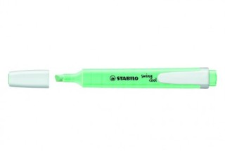 stabilo marcador fluorescente swing cool pastel trazo 1/4mm. menta stabilo 275/116-8
