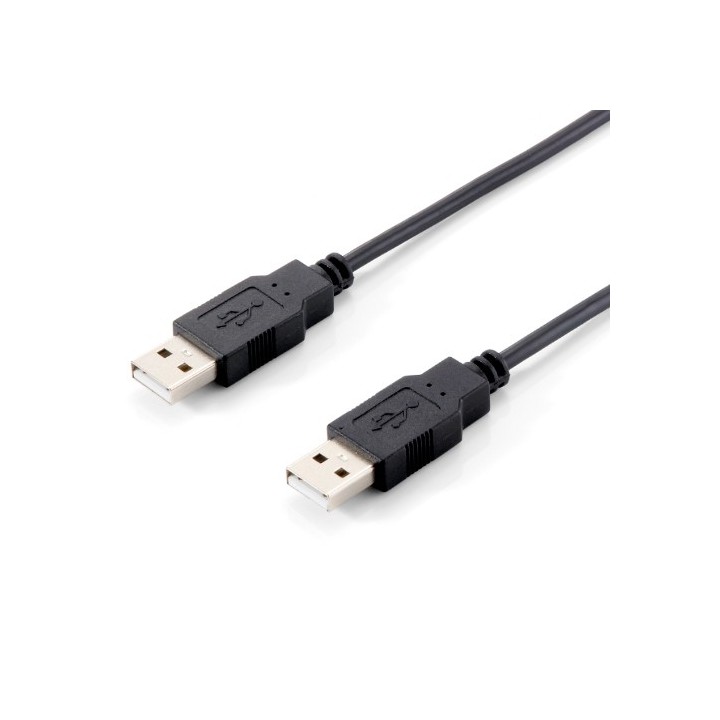 equip cable equip usb 2.0 tipo a macho -  a macho 1.8m