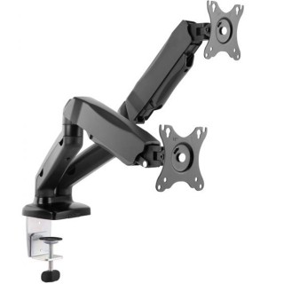 equip soporte pantalla equip para mesa 13 pulgadas - 27 pulgadas 2 brazo inclinables para 2 monitor