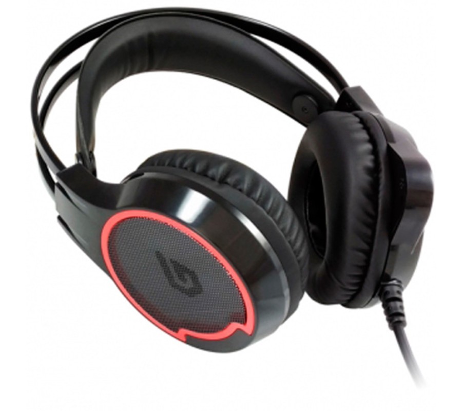 conceptronic auricular gaming conceptronic athan01b 7.1 luces led 7 colores para pc - ps4