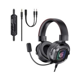 conceptronic auricular gaming conceptronic athan03b - jack 3.5mm - microsoft - rgb