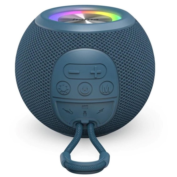hama altavoz hama ball shape mono azul