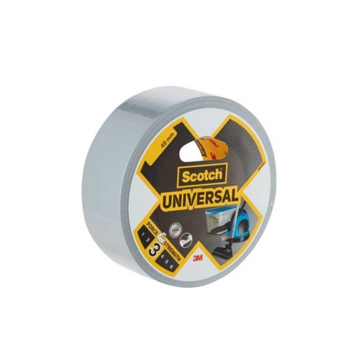 scotch rollo cinta americana universal 2904 plata 48mm x 25m scotch 7100205303