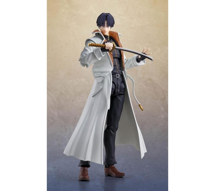 tamashii nations aoshi shinomori figura 165 cm rurouni kenshin sh figuarts