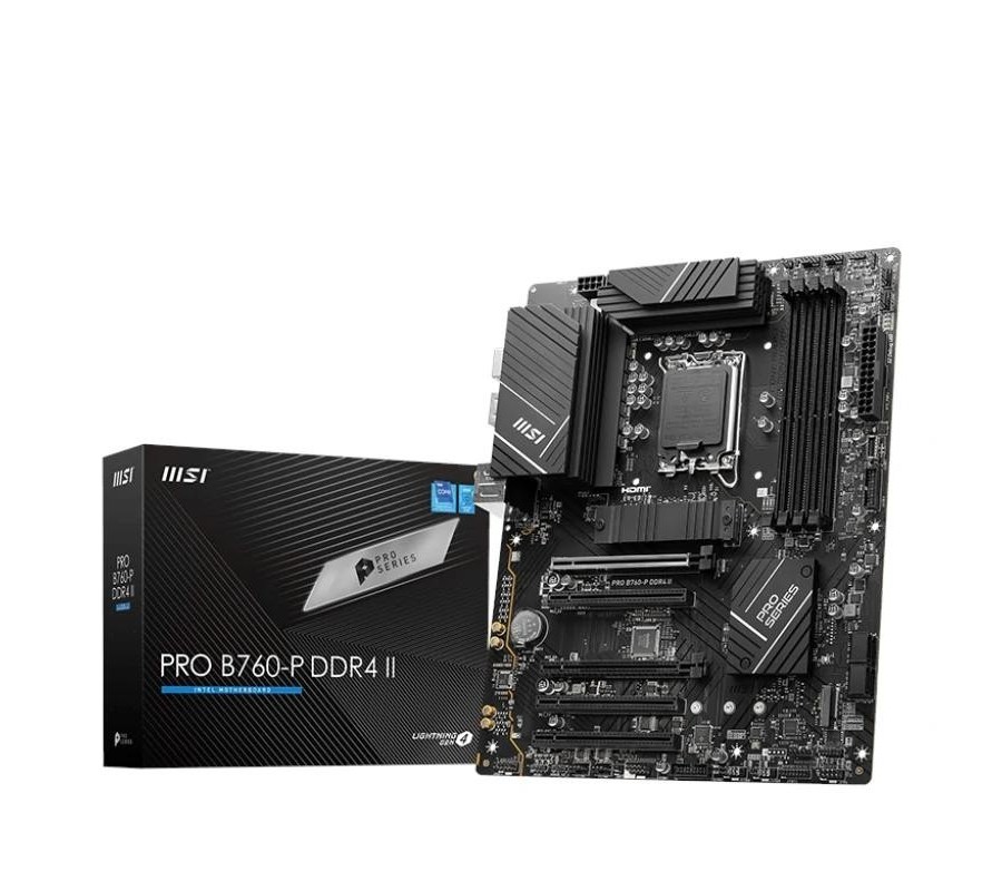 msi placa base pro b760-p ii ddr4 atx lga1700