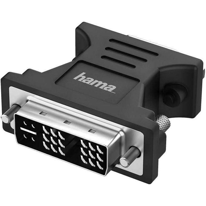 adaptador hama pc dvi macho a vga hembra