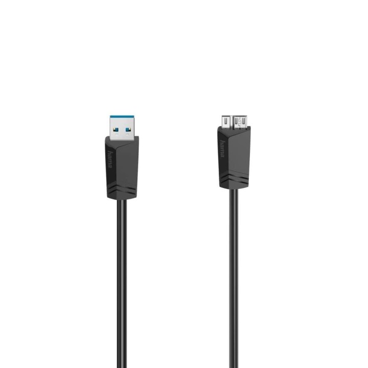 cable hama micro usb a usb 3.0 0.75m 00200626