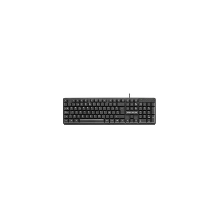 tacens teclado tacens aima ak0es usb negro