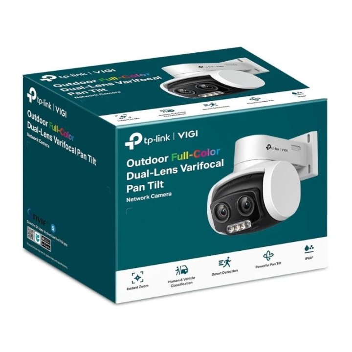vigi camara ip pt c540v 4mp plastico full-color