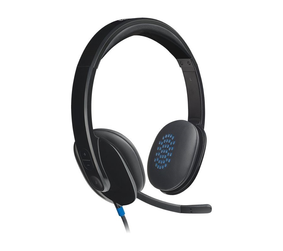 logitech auricular+microfono h540 alto rendimiento