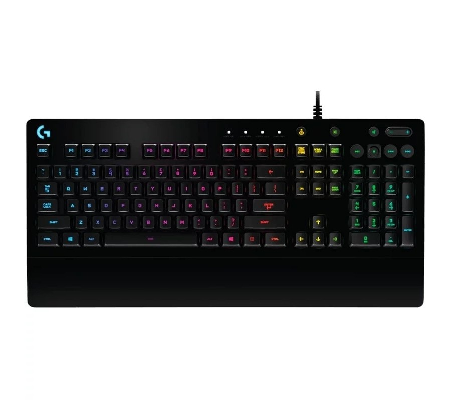 logitech prodigy g213 teclado gaming usb rgb