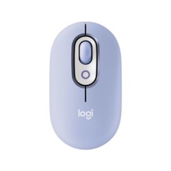 logitech raton inalambrico logitech pop mouse lila