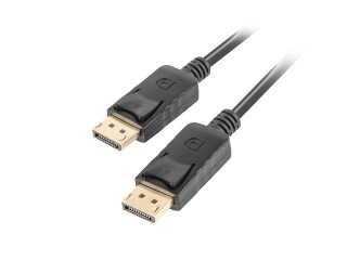lanberg cable lanberg displayport macho macho 4k negro 1.8m
