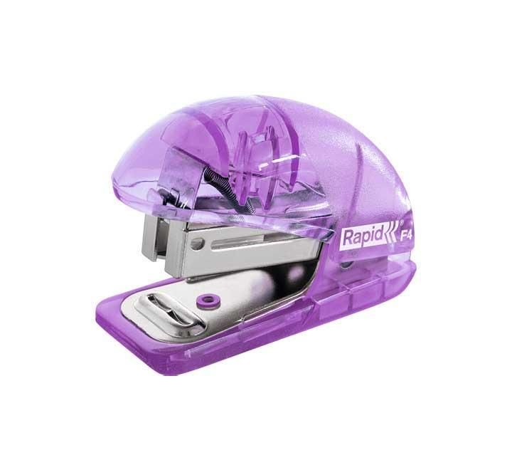 mini grapadora rapid f4 colour breeze malva
