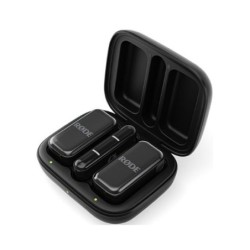 microfono wireless rode  micro l black lightning 21h battery gainassist 21dba 73db