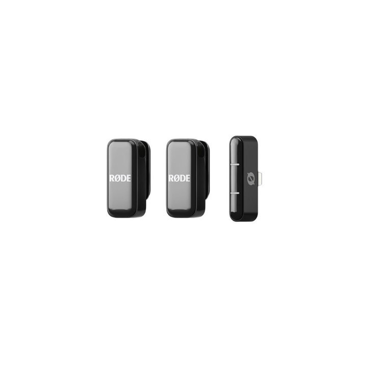 microfono wireless rode  micro l black lightning 21h battery gainassist 21dba 73db
