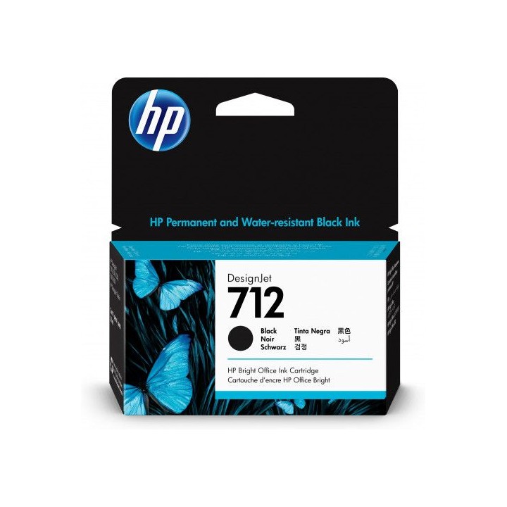 hp712 cartucho gran formato tinta hp 712 negro (3ed70a)